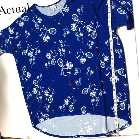 Lularoe bicycle Top 2XL - Picture 4 of 8